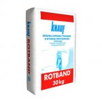Knauf Bauprodukte - enduit de plâtre Knauf Rotband manuel