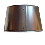 Xplo - couche de protection en tôle d'acier galvanisée - réduction, cône, entonnoir