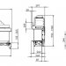 Kal-fire - un insert de cheminée avec un foyer 3D G110 / 37S