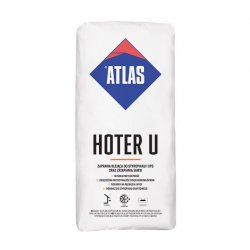Atlas - mortier adhésif pour polystyrène et XPS et pour enrober le grillage Hoter U White 2en1
