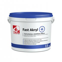 Fast - plâtre acrylique raffiné avec Fast Akryl + silicone